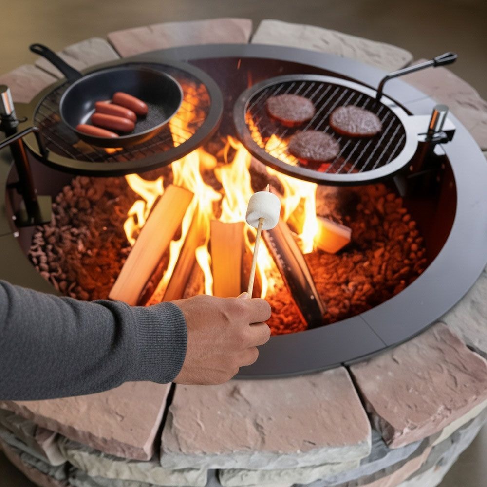 StarBBQ smokeless fire pit insert