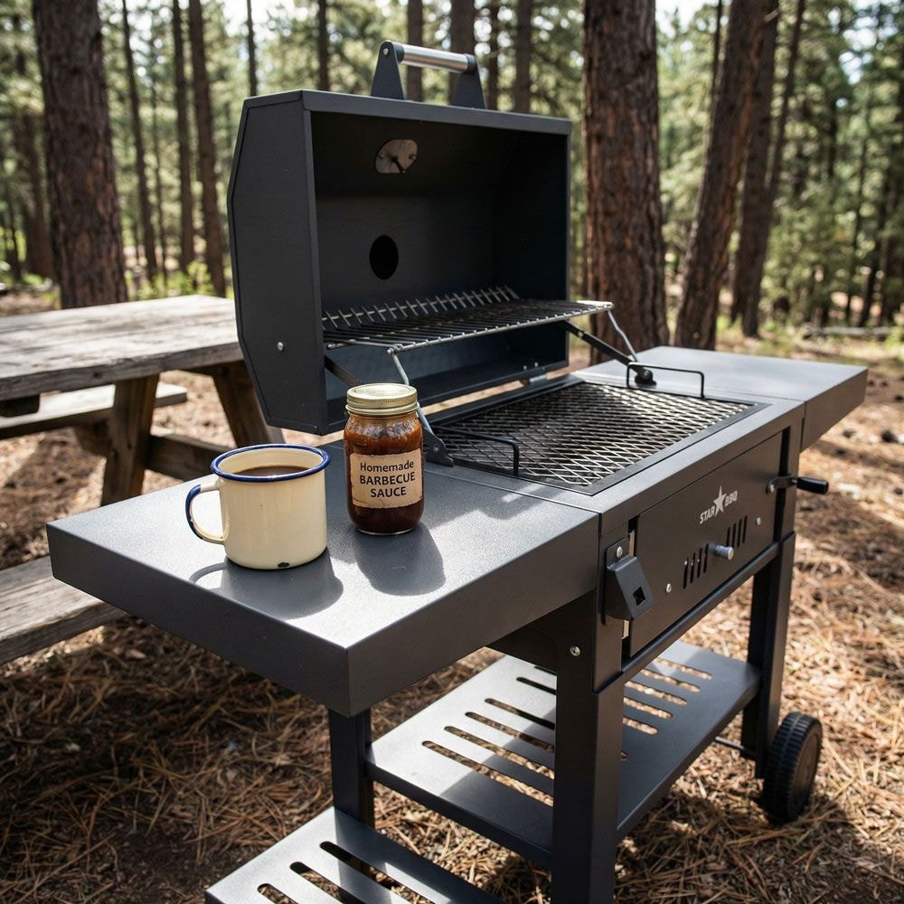 StarBBQ charcoal grill photo 3