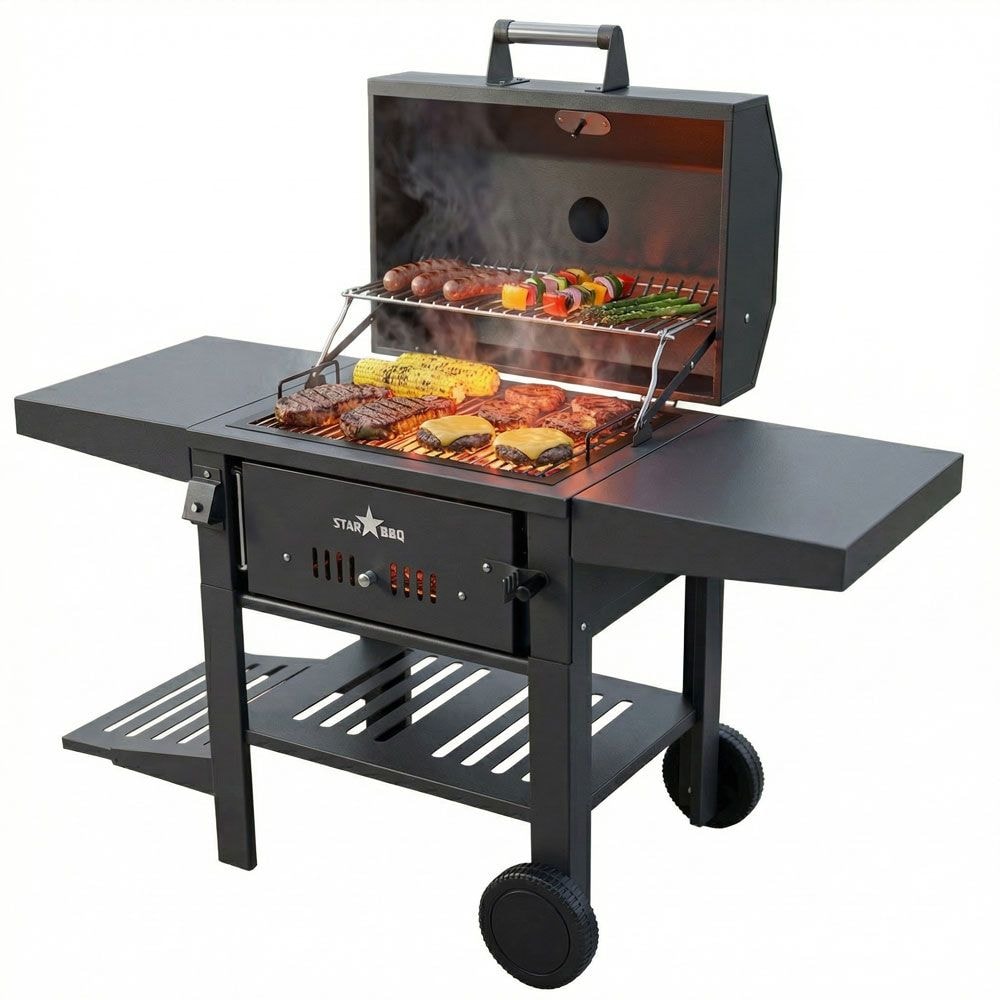 StarBBQ charcoal grill photo 4