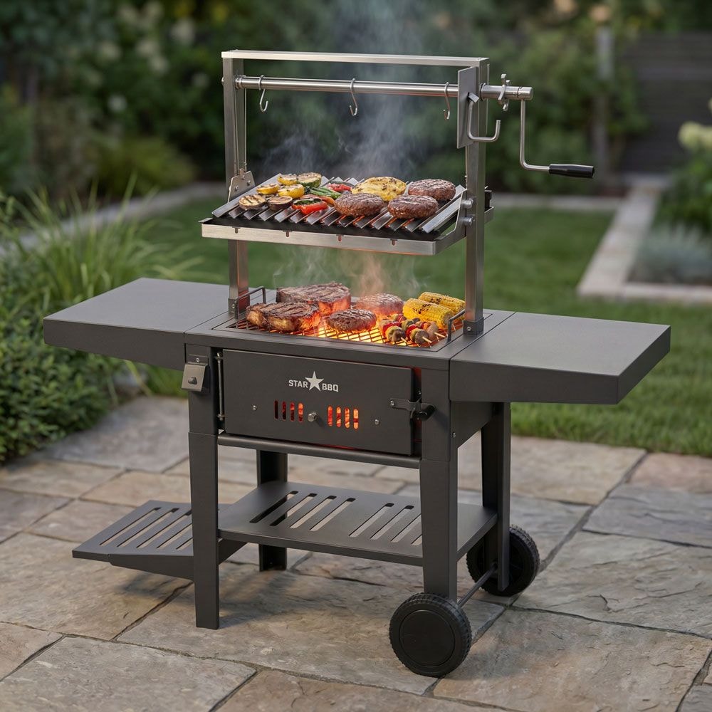 Santa Maria charcoal grill